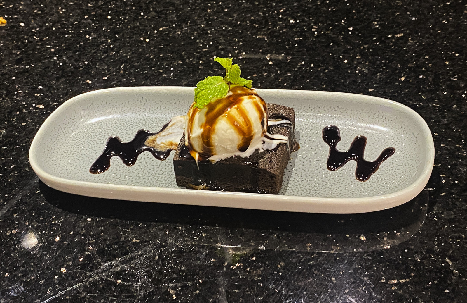 Brownie with Ice Cream. Photo: TBS