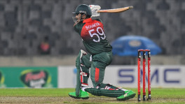 At 27, Soumya Sarkar still has a lot of time to take his game to the next level. Photo: Salahuddin Ahmed/TBS 