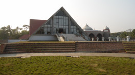 Swadhinata Digital Museum at Bhola sadar, the first digital museum in the country which has witnessed a turnout of hundreds of visitors, including students. Photo: TBS.