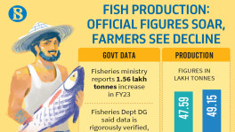 Fishy math: Official data say fish production up, farmers say down