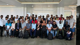 The V2V summer programme brought together 50 participants from around the world, including MA and PhD students from various disciplines, faculty members, NGO representatives, and community members. Photo: Courtesy