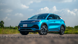 BYD markets the Atto 3 as being rooted in the Chinese ‘dynasty’ heritage, boasting design elements that evoke images of dynastic dragons. PHOTO: Akif Hamid