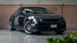 The Nissan Skyline 350GT produces a maximum of 276 horsepower from its 3500 cc V6 engine which is sent directly to the rear wheels. PHOTO: Akif Hamid
