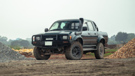 Compared to a stock Hilux, Anan’s one is properly equipped for off-road duties with a custom metal front bumper, snorkel to improve its wading capacity and sits higher on larger off-road tyres. PHOTO: Akif Hamid