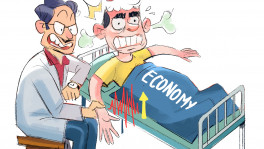 Economy's health: Low pulse, high pressure