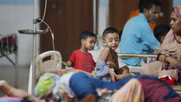 The photo was taken at Mugda General Hospital in the capital. Photo: Mehedi Hasan