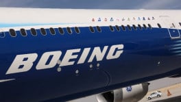 A Boeing plane is displayed at the Dubai Airshow, in Dubai, United Arab Emirates, November 17, 2025. Photo: Reuters