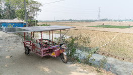 In a single six-hour day of operation, this mobile unit can pump up to 60,000 litres of water per hour, successfully irrigating two to two and a half acres of land. Photo: Courtesy