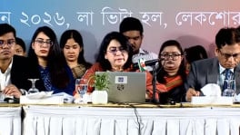 CPD Executive Director Fahmida Khatun briefs the media on the think tank's analysis of the FY27 budget at a hotel in Dhaka on 12 June 2026. Photo: Collected 