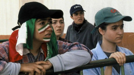 Scene from Jafar Panahi’s Offside (2006). Photo: Collected 
