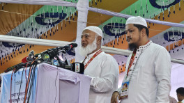 Jamaat-e-Islami Ameer Dr Shafiqur Rahman addresses a workers' rally at Narayanganj Central Eidgah on 19 June. 2026 Photo: TBS