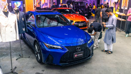 The Glass House featured an automotive display from the media collaborator of the event, Auto Rebellion. PHOTO: Akif Hamid