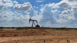 A pumpjack, used to help lift oil from a well, in the Permian basin near Midland, Texas, U.S. October 8, 2025. Photo: Reuters