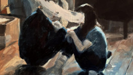 I'll go." And I'll stay." - Some people become part of you, no matter where life takes you.
Oil sketch inspired by the final scene of Normal People, by @ratsandlilies on X.


