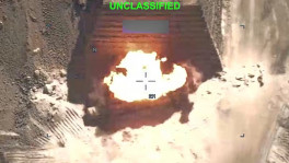 An explosion at an unknown location, during what US Central Command (CENTCOM) says are strikes on Iran, in this screengrab taken from a handout video released on July 20, 2026. Photo: US Central Command/Handout via REUTERS