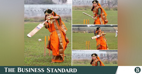 Cricketer Sanjida Islams Wedding Photoshoot Goes Viral The Business Standard