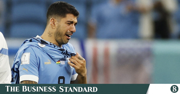 Sorry Suarez aims FIFA jibe as Uruguay are left stunned by World Cup exit